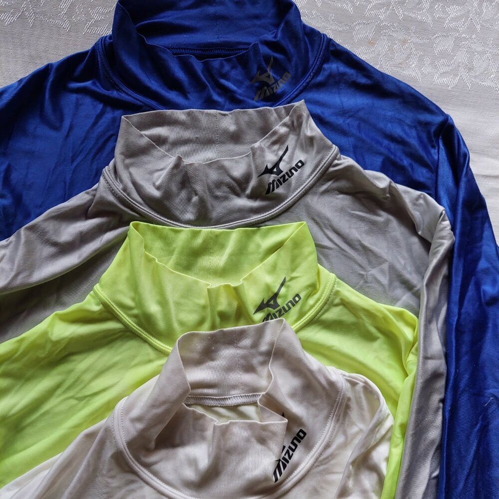 Mizuno Training Wear 4s Set, Compression Dry Shirt, Men's Size S